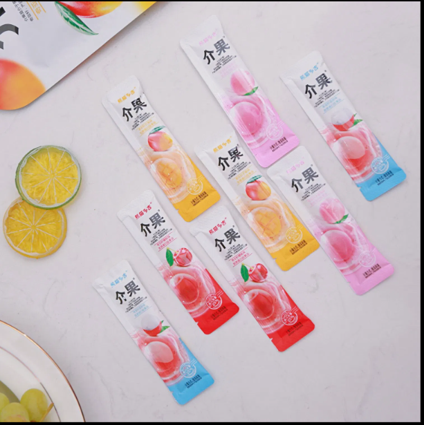 Halal Candy 15g Stick Jelly Konjac Fruit Jelly in Bag