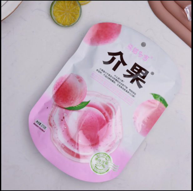 Halal Candy 15g Stick Jelly Konjac Fruit Jelly in Bag