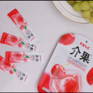 Halal Candy 15g Stick Jelly Konjac Fruit Jelly in Bag
