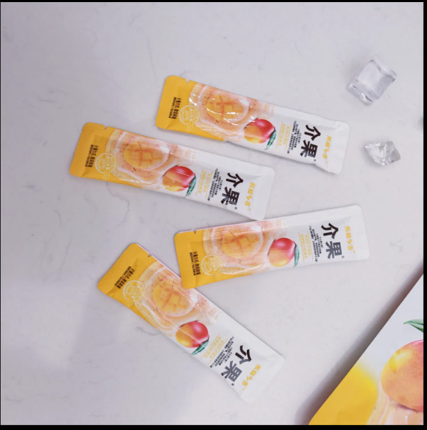 Halal Candy 15g Stick Jelly Konjac Fruit Jelly in Bag